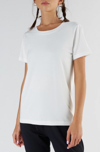 BASIC WHITE TEE PLAIN