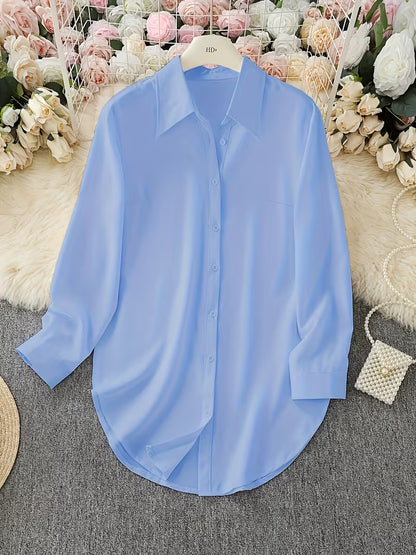 SKY BLUE BUTTON DOWN SHIRT