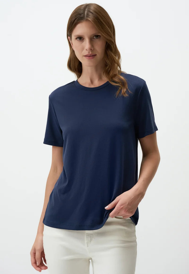 BASIC NAVY BLUE TEE