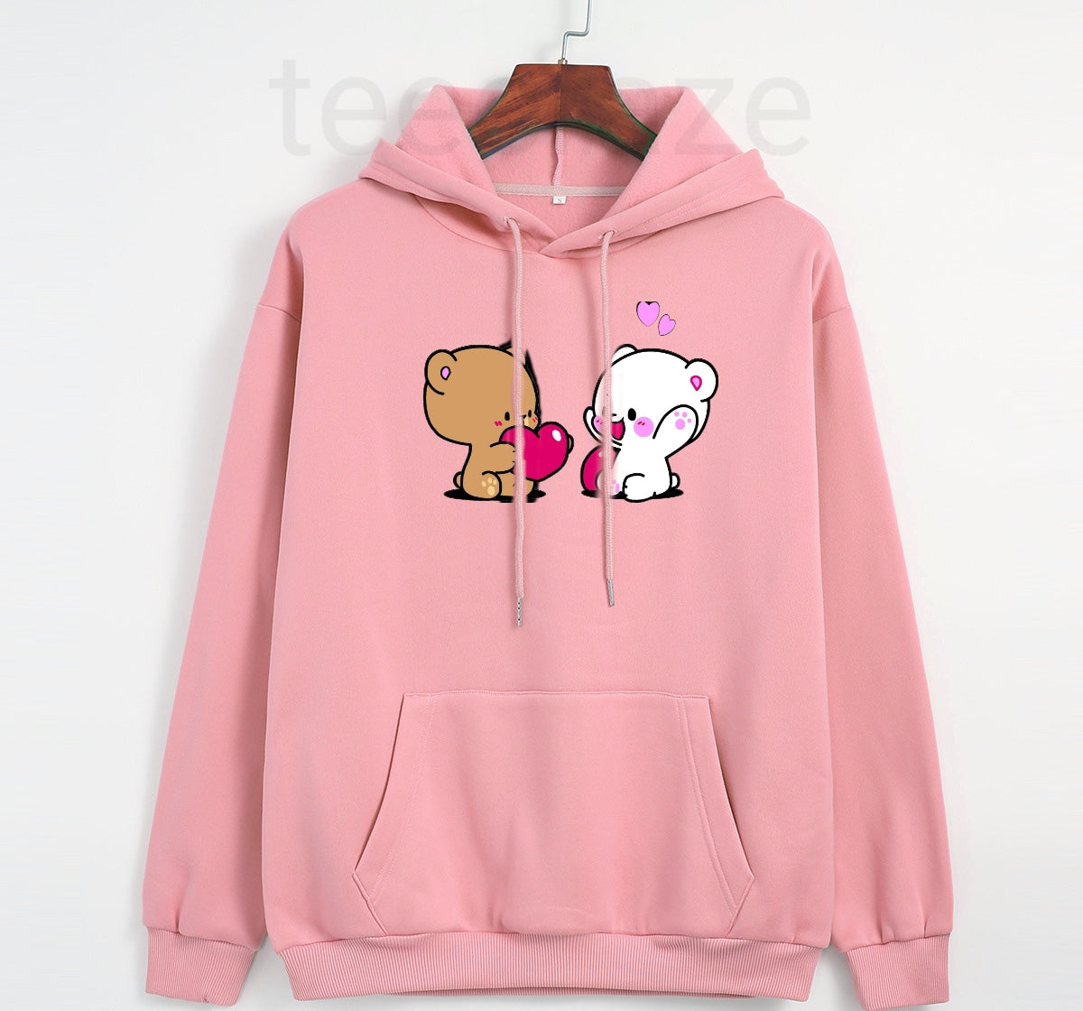 UNISEX PINK HOODIE PAIRS