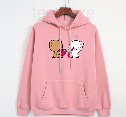 UNISEX PINK HOODIE PAIRS