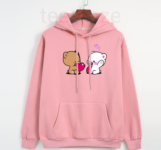 UNISEX PINK HOODIE PAIRS