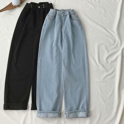 PACK OF 2 BLACK AND SKY BLUE JEANS