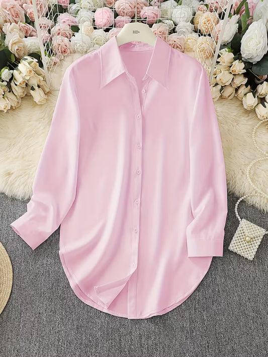 PINK BUTTON DOWN SHIRT