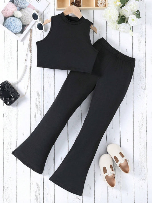 BLACK FLAPPER - BLACK TANK TOP